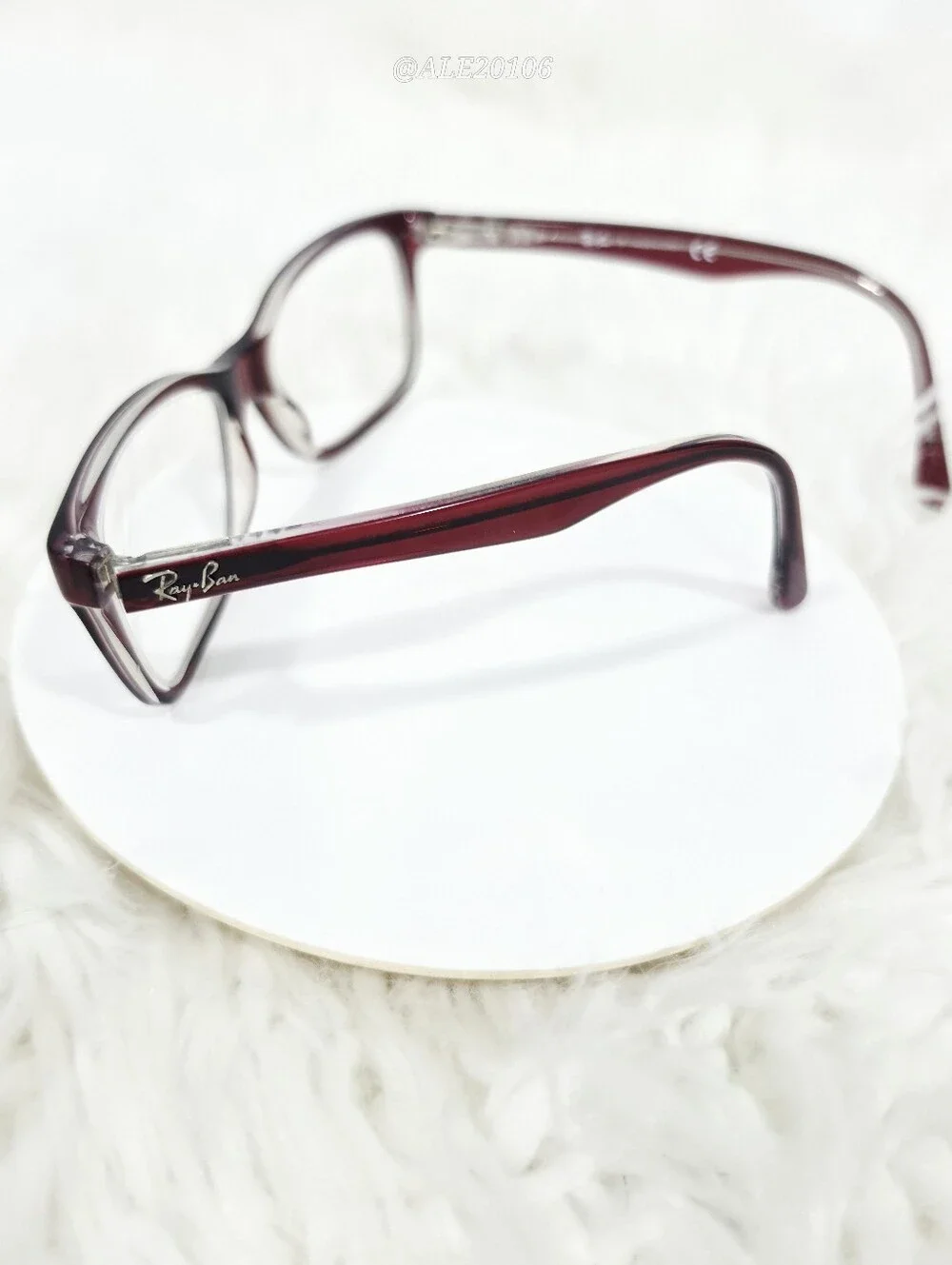 Ray-Ban RB5228 Burgundy Red Prescription Eyeglass Frames